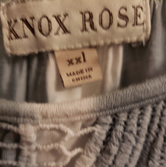 Knox Rose Tie Dye and Lace Tank Top - Picture 4 of 4